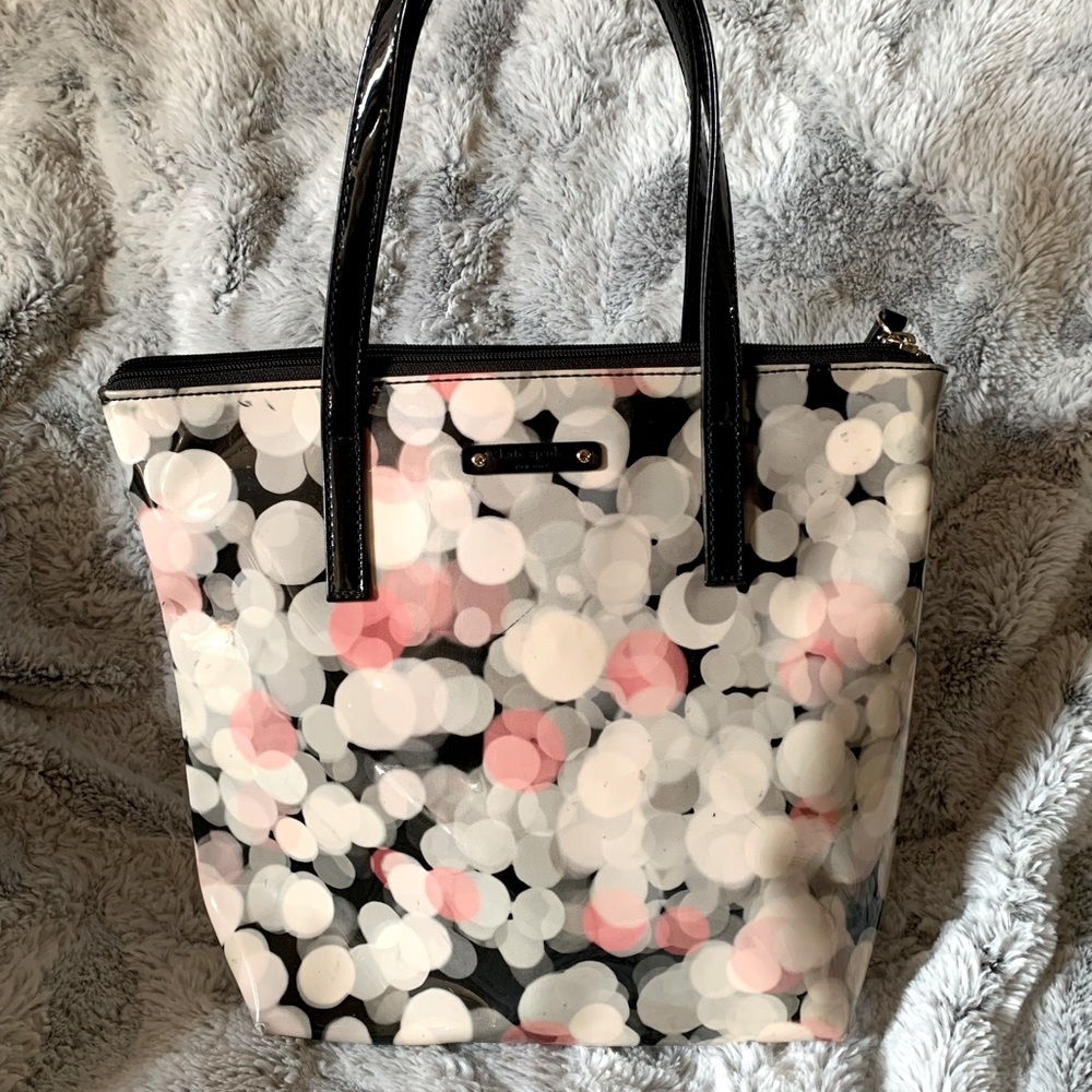 Stylish Black and Pink Women's Tote Bag